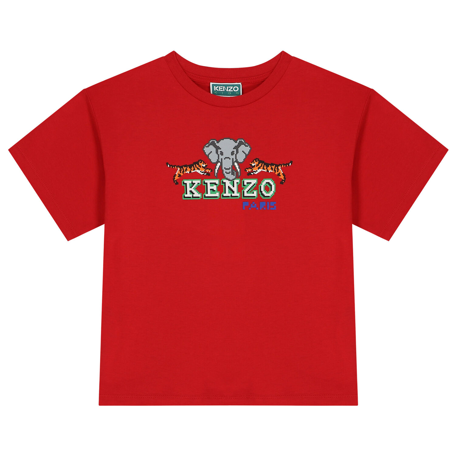 Boys Red Logo T-Shirt, 2, hi-res